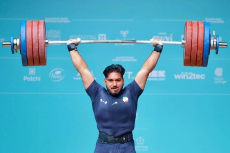 بازی‌های کشورهای اسلامی | نقره علیرضا نصیری در وزنه‌برداری
