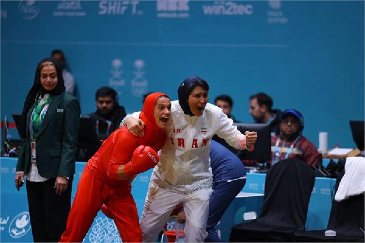 بازی‌های همبستگی کشورهای اسلامی | اولین طلای ووشو برای سارا شفیعی