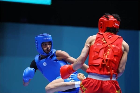 بازی‌های همبستگی کشورهای اسلامی | همتی اولین طلایی ووشو مردان