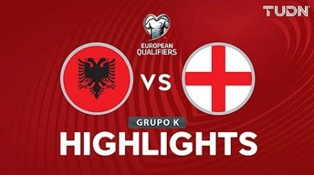 خلاصه بازی آلبانی 0-2 انگلیس