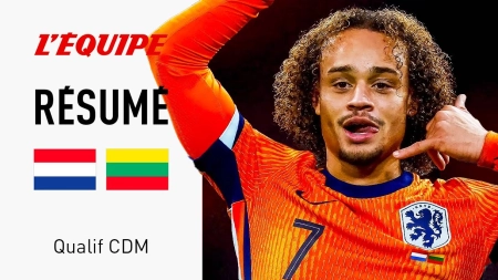 خلاصه بازی هلند 4-0 لیتوانی