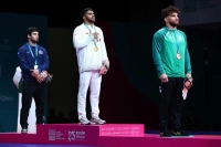 فرخی پس از کسب طلا: امیدوارم دل مردم را شاد کرده باشم