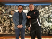 دیدار صمیمانه مالک و سرمربی تراکتور