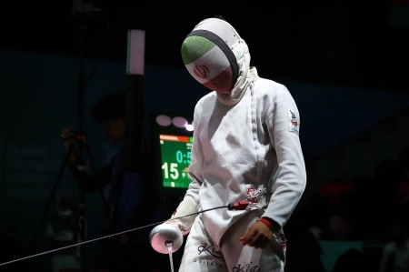 بازی‌های کشورهای اسلامی | اولین مدال شمشیربازی ایران بدست آمد