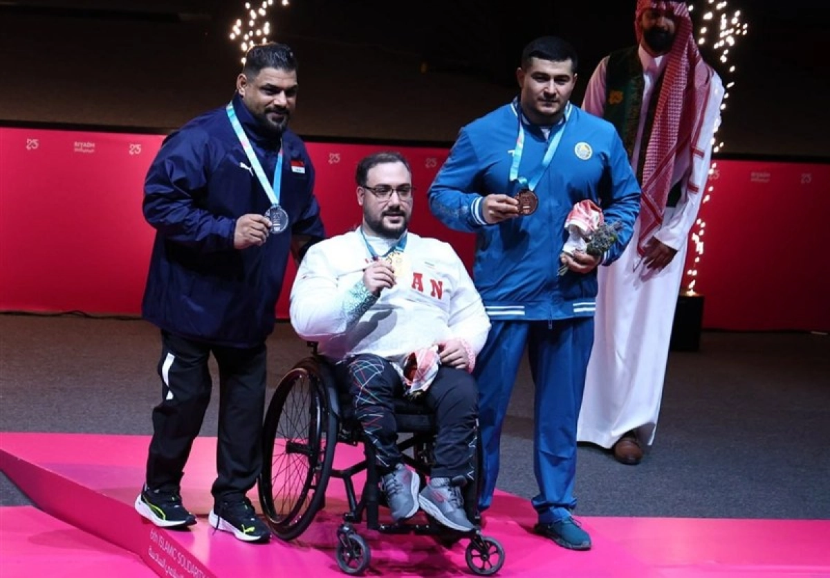 بازی‌های همبستگی کشورهای اسلامی | رستمی در پارا وزنه‌برداری طلا صید کرد