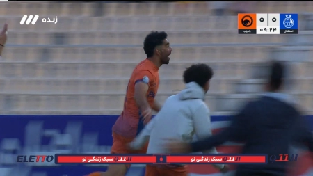 گل اول پادیاب خلخال به استقلال با شوت تماشایی یوسفی