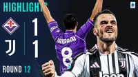 خلاصه بازی فیورنتینا 1-1 یوونتوس