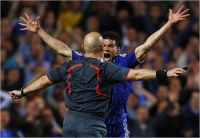 کری بارسلونا برای چلسی با تصویر جنجالی‌ترین بازی قرن! + عکس