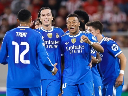 المپیاکوس ۳-۴ رئال؛ پوکر‌ امباپه در شب گلزنی طارمی؛ این بازی همه چیز داشت!