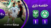 خلاصه بازی ذوب آهن 1-1 خیبر