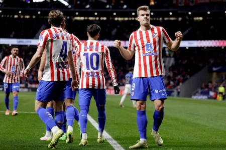 اتلتیکو مادرید ۲-۰ رئال اویدو؛ هفتمین برد متوالی با درخشش ستاره نروژی
