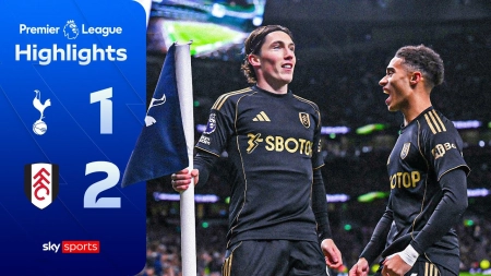 خلاصه بازی تاتنهام 1-2 فولام