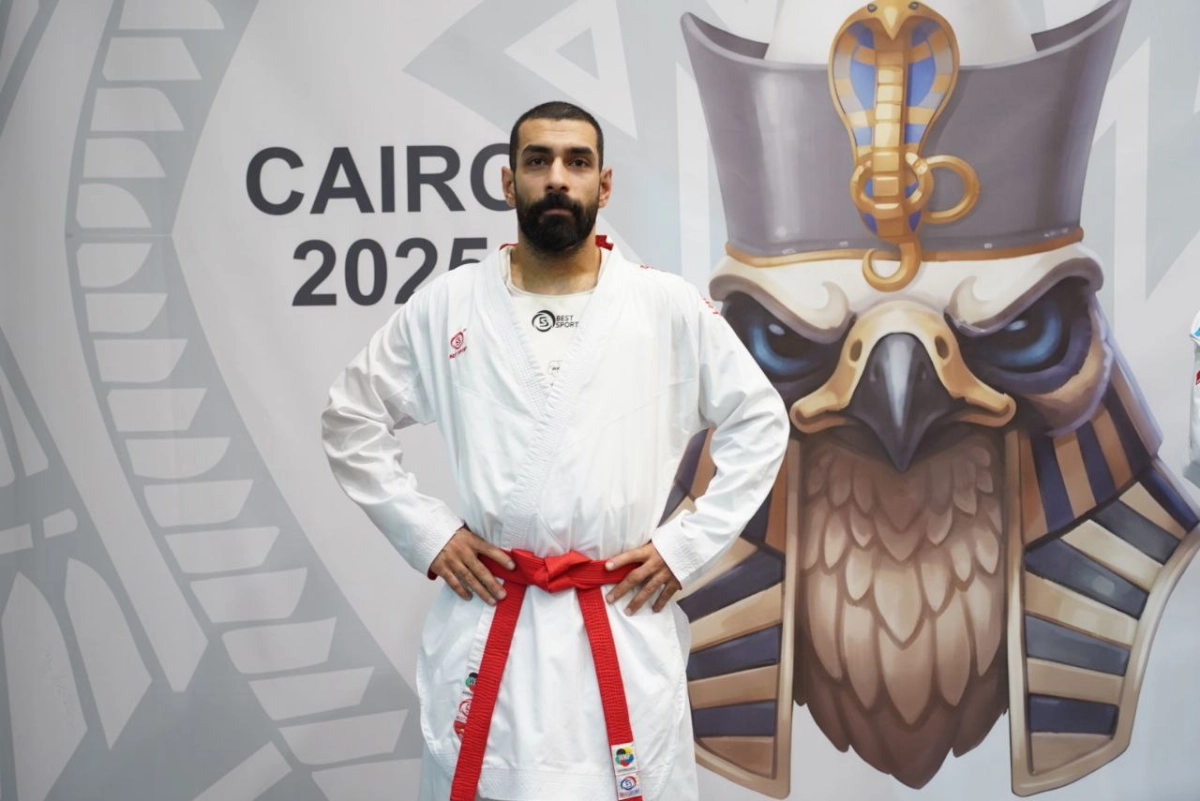 کاراته قهرمانی جهان | نقره ارزشمند صالح اباذری