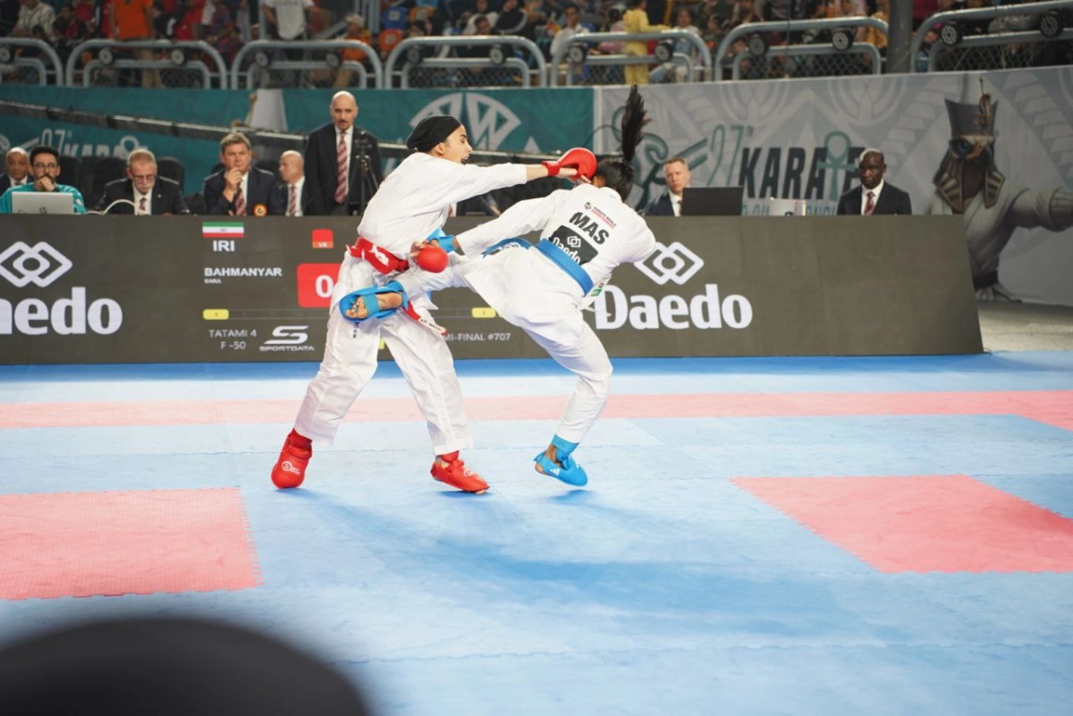 کاراته قهرمانی جهان | ایران بر سکوی نایب قهرمانی ایستاد