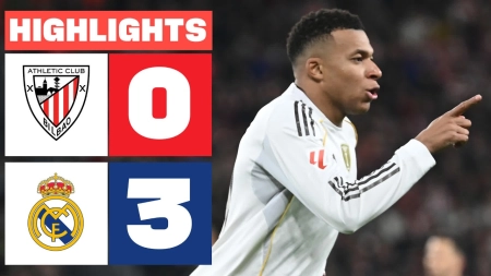 خلاصه بازی اتلتیک بیلبائو 0-3 رئال مادرید
