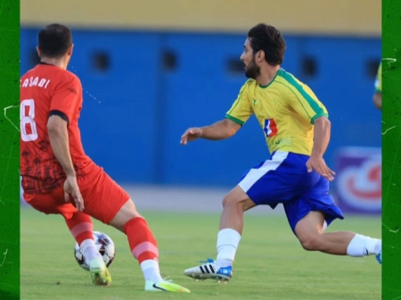 هفته چهاردهم لیگ دسته اول | صنعت نفت به رتبه دوم رسید