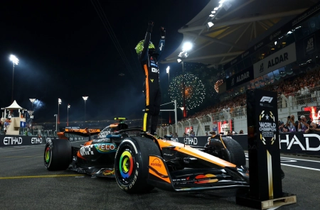 پایان دوران تاج‌گذاری مکس؛ نوریس قهرمان فصل فرمول یک