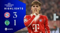 خلاصه بازی بایرن مونیخ 3-1 اسپورتینگ
