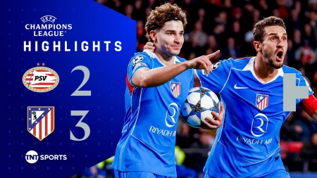 خلاصه بازی آیندهوون 0-3 اتلتیکومادرید