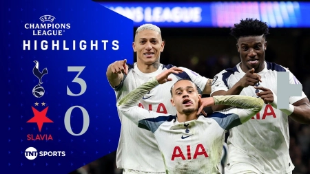 خلاصه بازی تاتنهام 3-0 اسلاویا پراگ