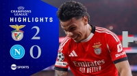 خلاصه بازی بنفیکا 2-0 ناپولی