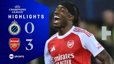 خلاصه بازی کلوب بروژ 0-3 آرسنال