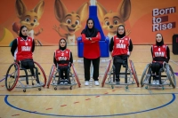 بازی‌های پاراآسیایی جوانان | نقره برای بسکتبال با ویلچر دختران