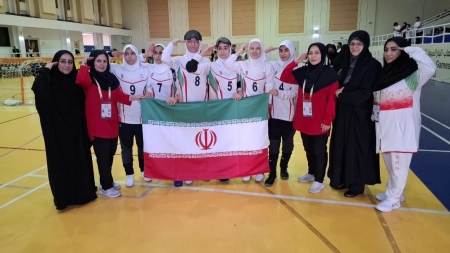 بازی‌های پاراآسیایی جوانان | تاریخ‌سازی دختران گلبال با قهرمانی