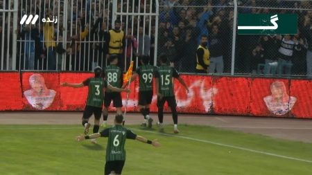 گل خیبر در دقایق اضافه نیمه اول مردود اعلام شد