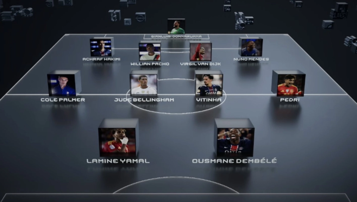 مراسم بهترین‌های سال فیفا | اعلام تیم منتخب سال بدون حضور امباپه و رافینیا!