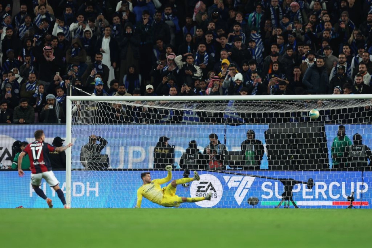 بولونیا ۱(۳)-۱(۲) اینتر؛ رویاپردازی سرخ و آبی‌ها ادامه دارد