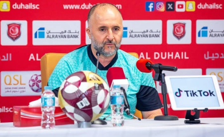 بلماضی، سرمربی الدحیل: یک گل هم به تراکتور بزنیم، خوب است!