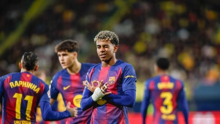 ویارئال ۰-۲ بارسلونا؛ قهرمانی نیم‌فصل در جیب فلیک