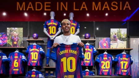 پیراهن یامال، پرفروش‌ترین پیراهن فوتبال در سال ۲۰۲۵