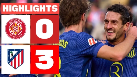 خلاصه بازی خیرونا 0-3 اتلتیکومادرید