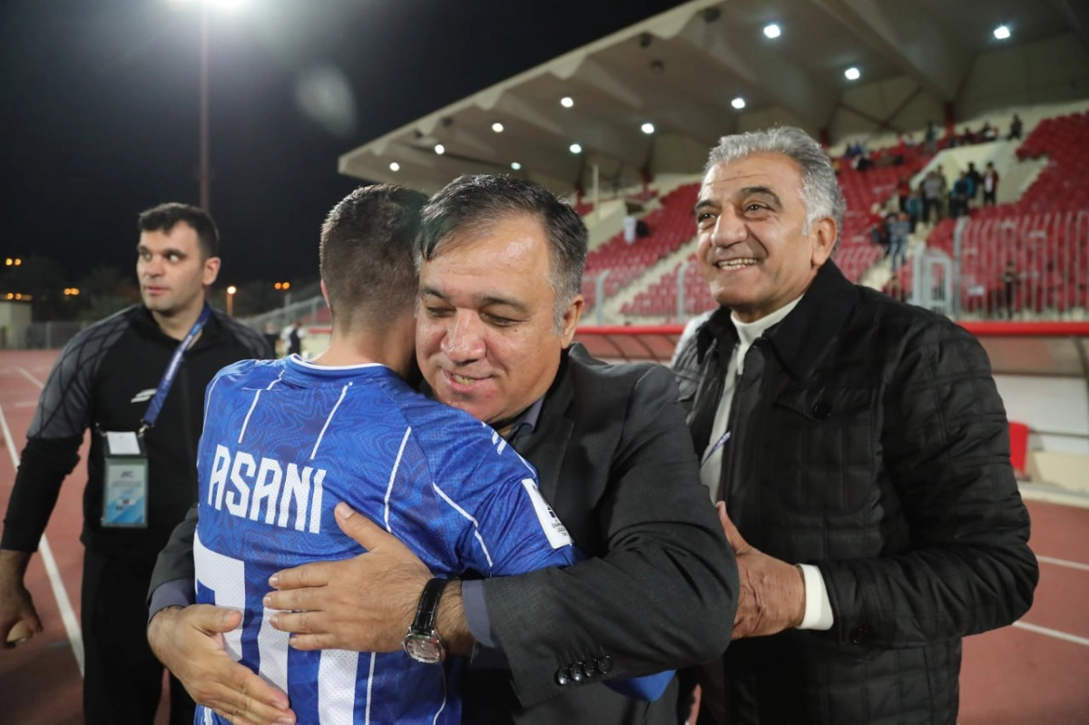 تاجرنیا: پیروزی برابر المحرق نتیجه همدلی همه اعضا بود