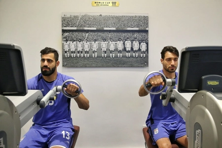 قهر ادامه‌دار زوج دفاعی تیم ملی + عکس