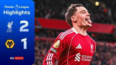 خلاصه بازی لیورپول 2-1 ولورهمپتون