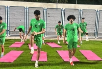 آغاز اردوی تیم ملی امید در دبی با تمرینی پرانرژی + عکس