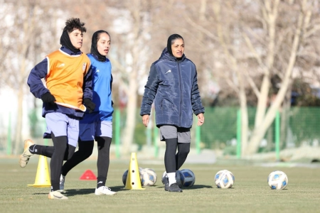 آغاز تمرینات تاکتیکی تیم ملی فوتبال بانوان