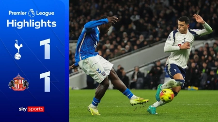 خلاصه بازی تاتنهام 1-1 ساندرلند