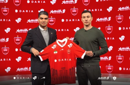 اولین خرید زمستانی پرسپولیس؛ سرگیف رسماً سرخ‌پوش شد