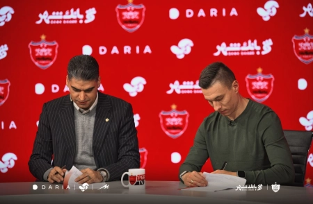 سرگیف به اردوی ‌پرسپولیس در قطر اضافه شد