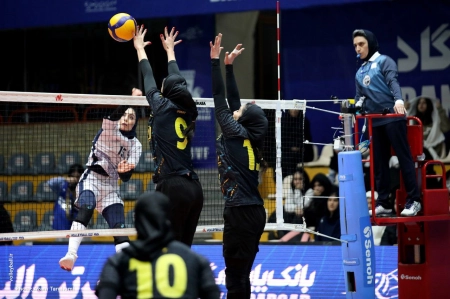 هفته هشتم لیگ برتر والیبال زنان | ۴ تیم به پلی‌آف صعود کردند