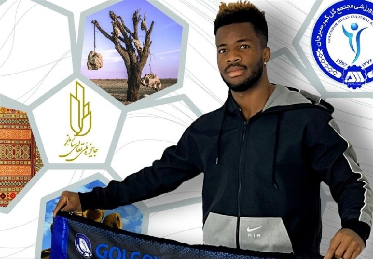 ژرمی اوبونت، مهاجم ۲۴ ساله گابنی به گل‌گهر سیرجان پیوست