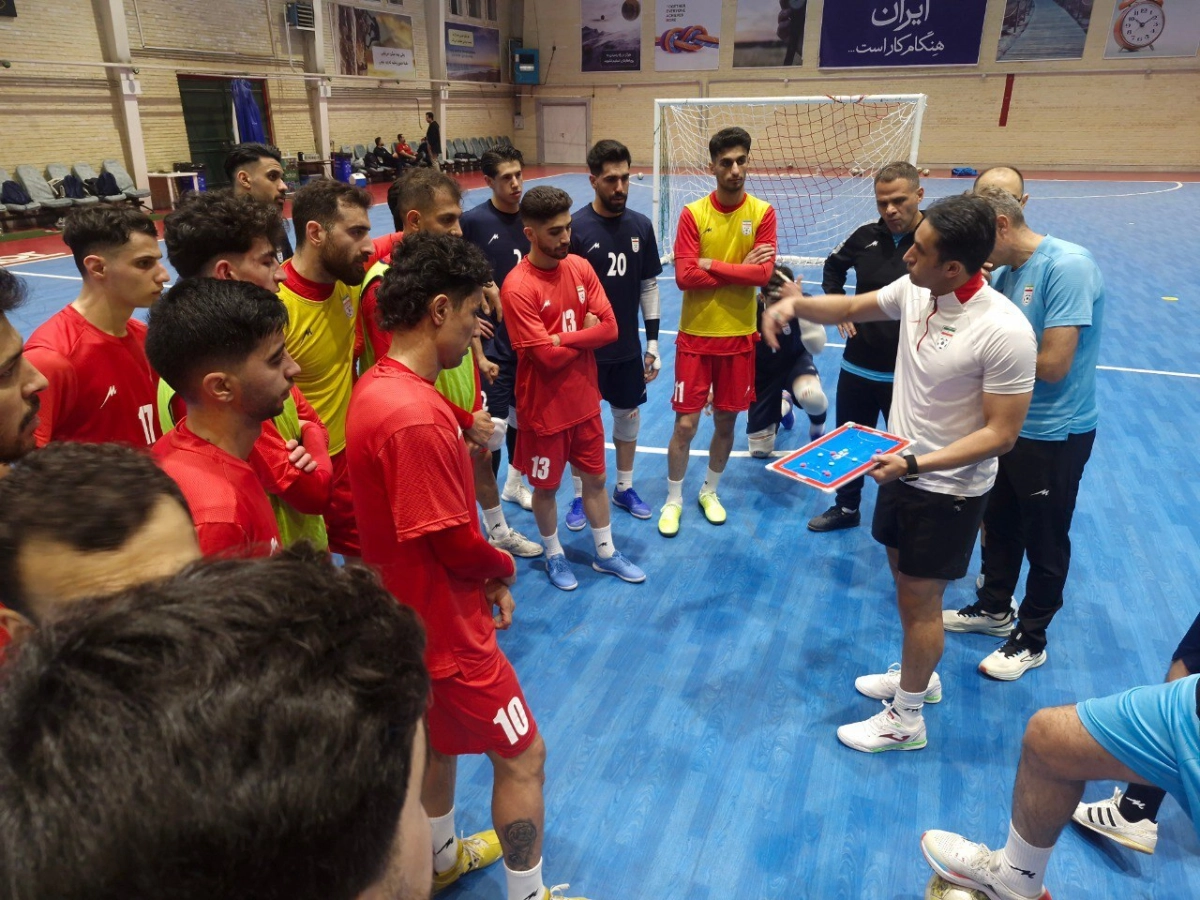 تیم ملی فوتسال در آمادگی کامل؛ رقابت در اوج