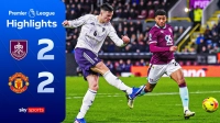 خلاصه بازی برنلی 2-2 منچستریونایتد