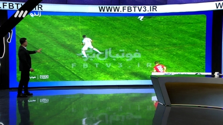 صحبتهای حکیم درباره نحوه خط کشی آفساید با مثالی از بازی تراکتور و ذوب آهن