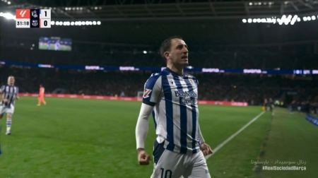 خلاصه بازی رئال سوسیداد 2-1 بارسلونا