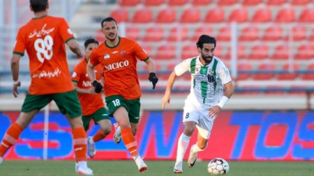 شکایت باشگاه خیبر از داور بازی با مس رفسنجان + عکس